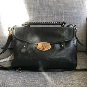 Massimo Tutti Real Leather Briefcase Style Handbag